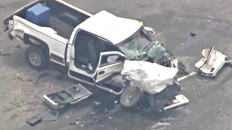Image: The truck driven by the late Jeffrey Stumpf.