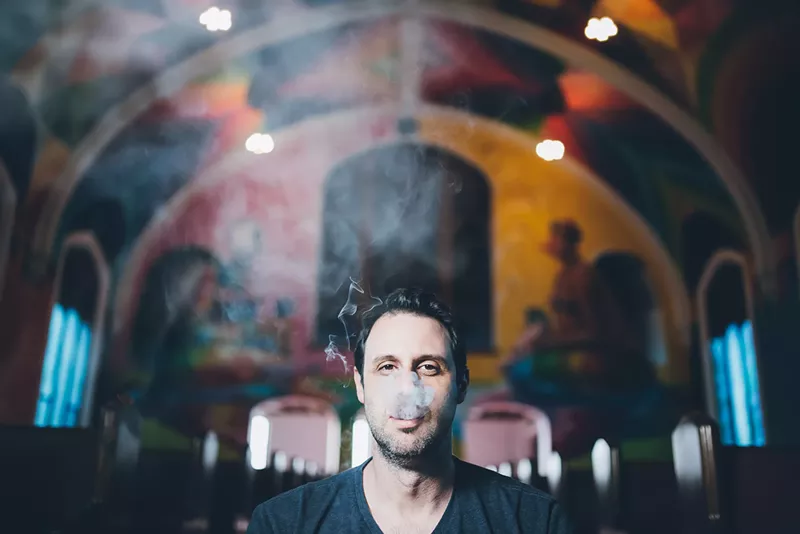 Image: International Church of Cannabis co-founder Steve Berke says the ceremonial smoke-outs are private and for members only.
