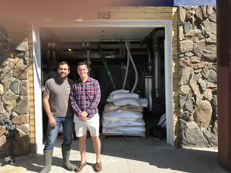 Image: Andrew Moore (left) and Ben Gettinger will open Intrepid Sojourner.