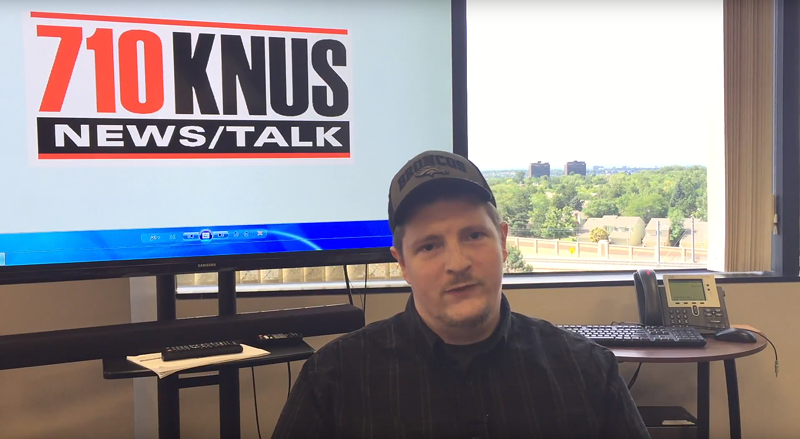 Image: Kirk Widlund denies the allegation that he's a Nazi.