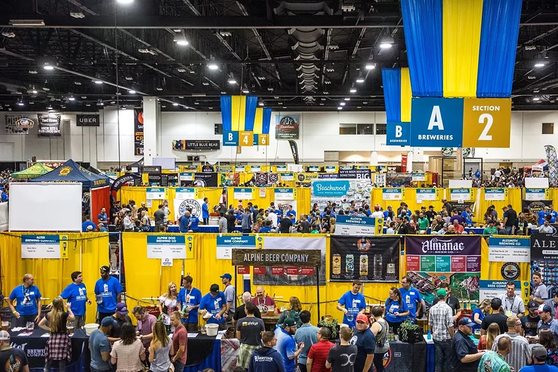 Image: The 2018 Great American Beer Festival got under way last night.