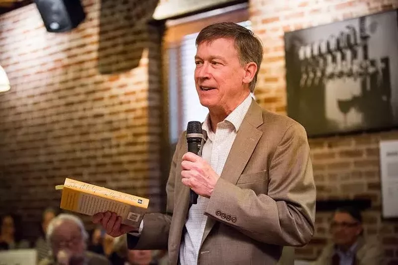Image: John Hickenlooper already told almost all in his book.