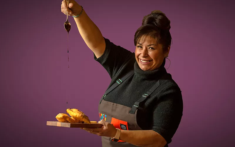 Image: Dana Rodriguez will be in the pink as the executive chef of Casa Bonita.