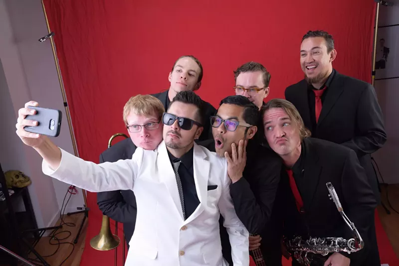 Image: Roka Hueka brings people together with its energetic ska and unifying message.