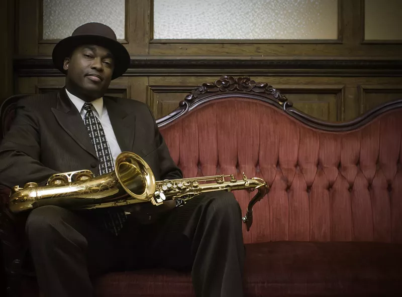 Image: James Carter plays at Dazzle on Sunday, March 31, and Monday, April 1.