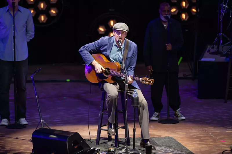 Image: James Taylor Red Rocks