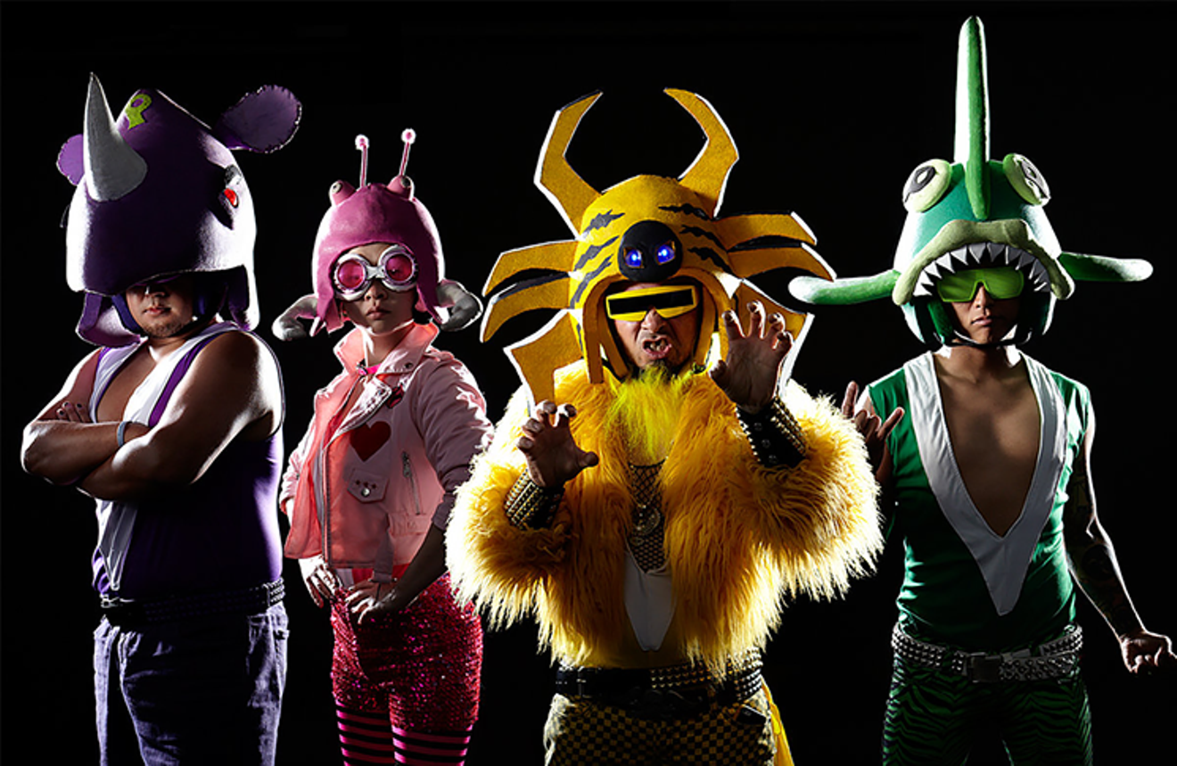 Peelander-Z will play the Marquis Theater on April 13.