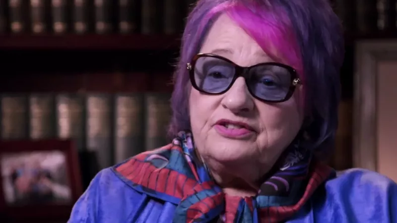 Image: Susan Polis Schutz as seen in Love Wins Over Hate.