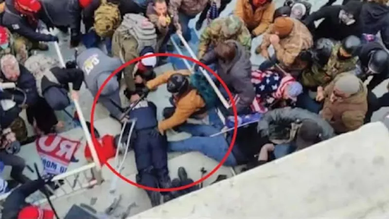 Image: attack in the U.S. Capitol on January 6