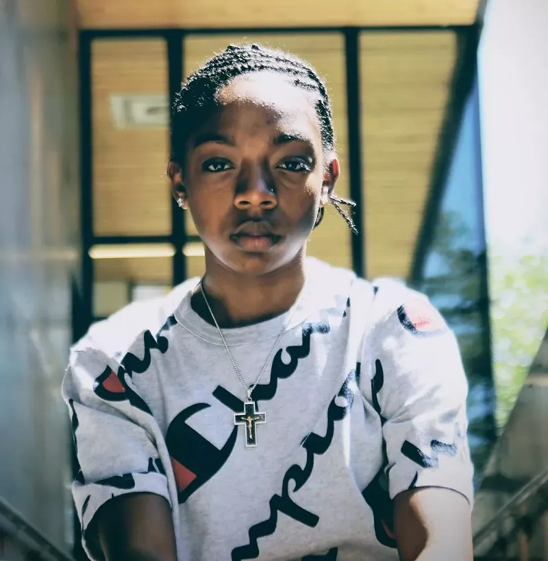 Image: Denver rapper, producer, and soung engineer Jelie.