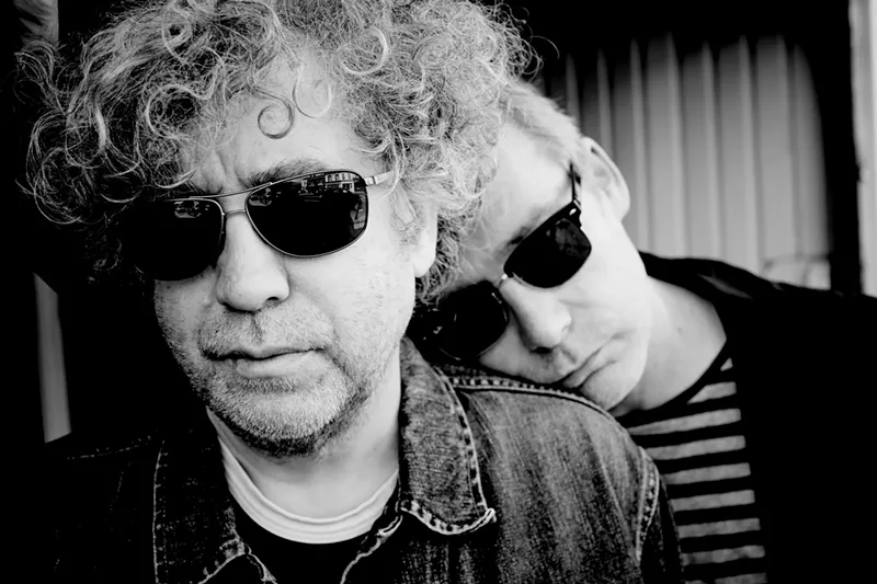 Image: William and Jim Reid form the core of the Jesus and Mary Chain.