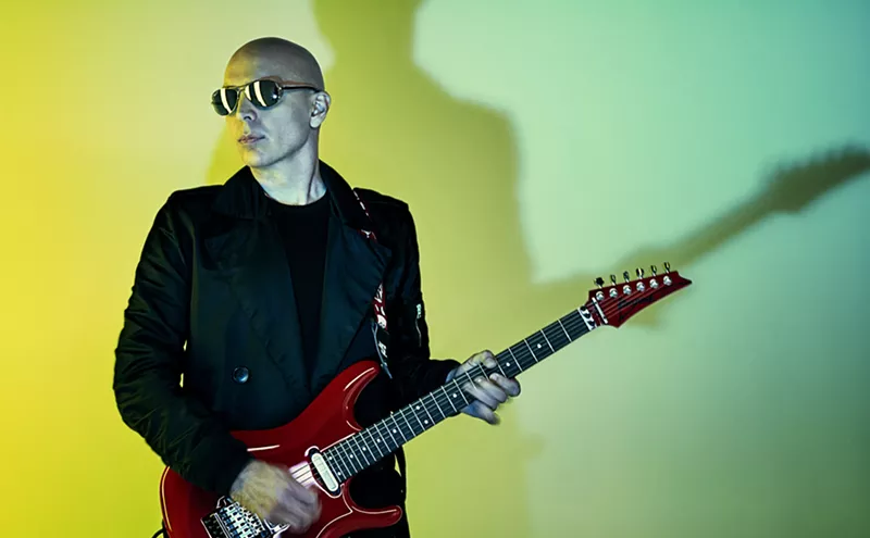 Image: Joe Satriani on G3, His Guitar Superstar Tour