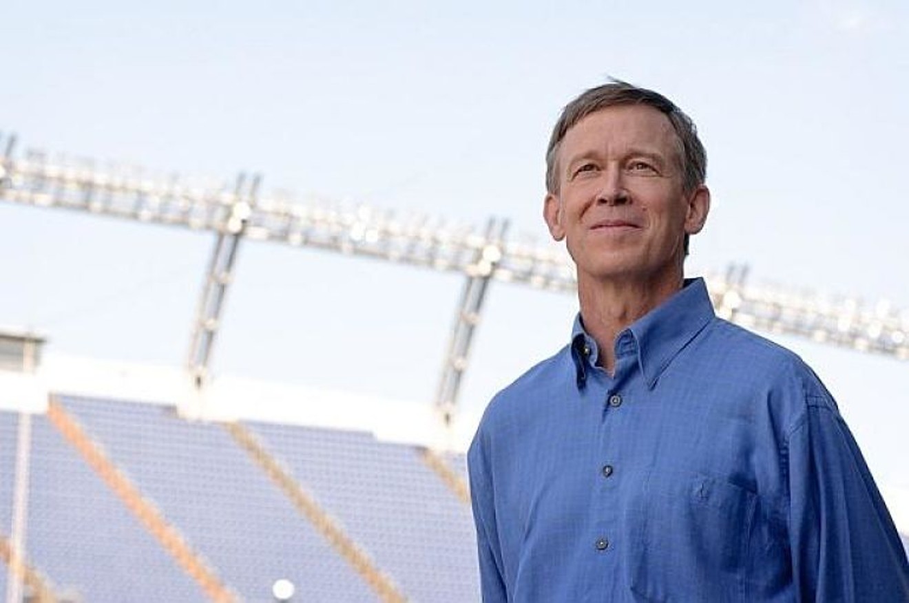 Governor John Hickenlooper is looking at the end of his second term.