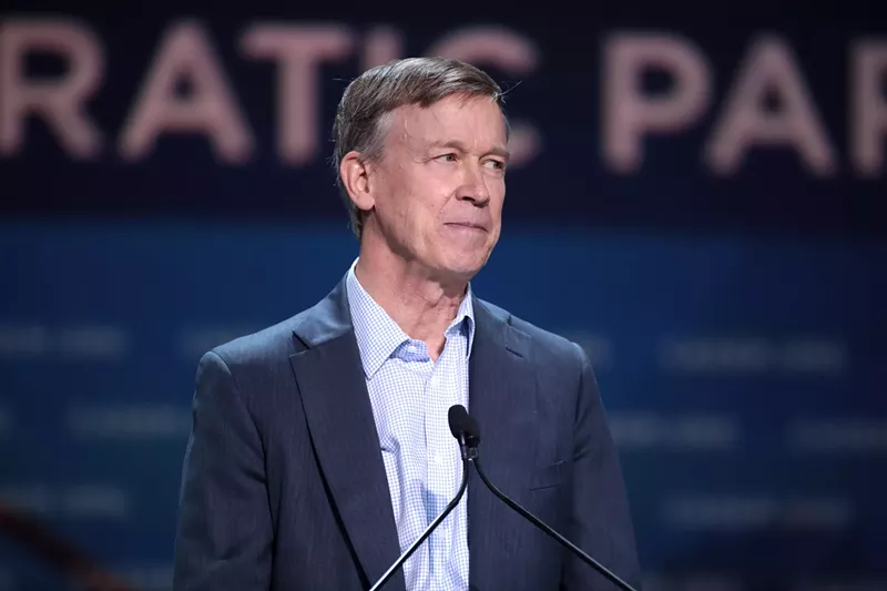 Image: Former governor and current U.S. Senate candidate John Hickenlooper is snubbing a climate forum held by progressive activists.