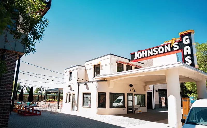 Image: Johnson's Station Debuts in Original Johnson’s Corner Gas Building This Weekend