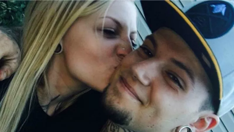 Image: Ruth and Jordan Dry during happier times.
