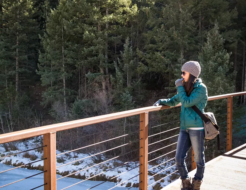 Image: Weed especially helps enhance Wright's nature photography.