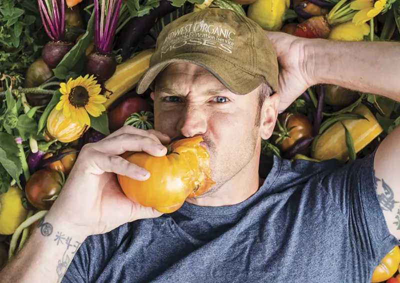 Image: Sous-chef Joshua Olsen found greener pastures at ACRES.
