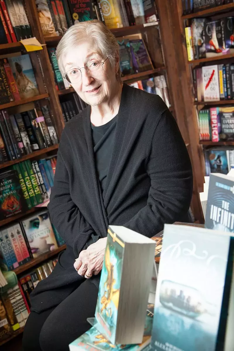 Image: Joyce Meskis at the Tattered Cover.