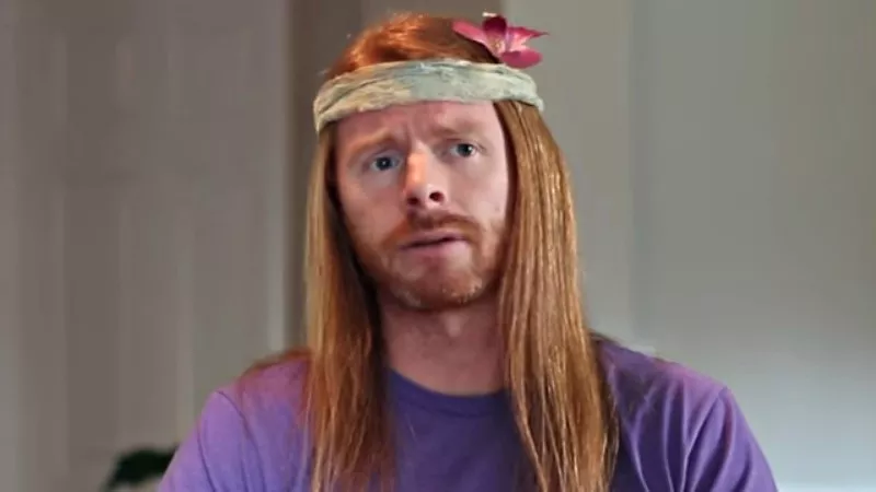 Image: JP Sears clad in a Boulder-appropriate way.