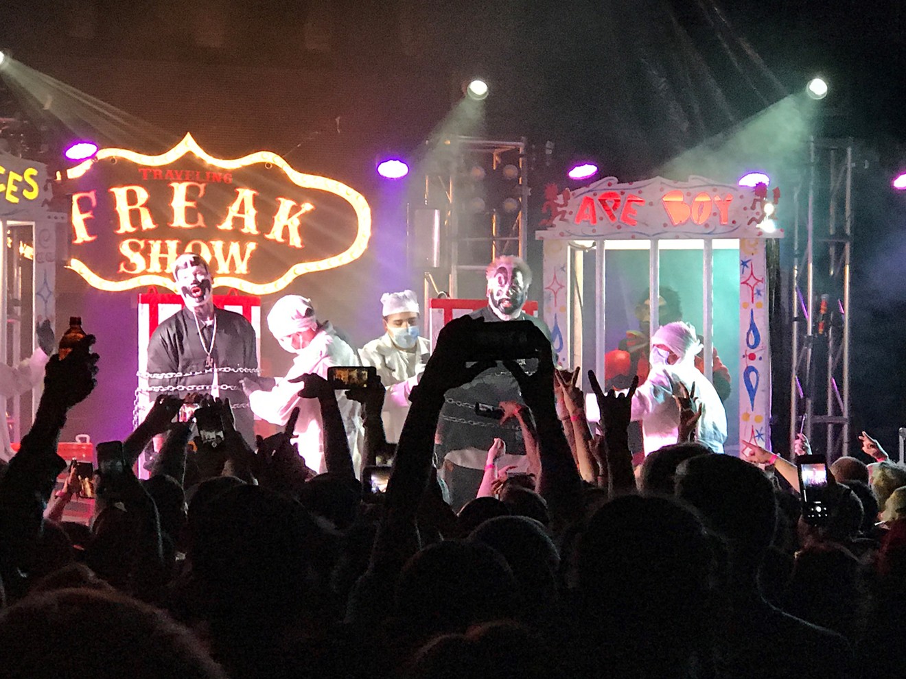 Insane Clown Posse played Stampede on Sunday, October 28.