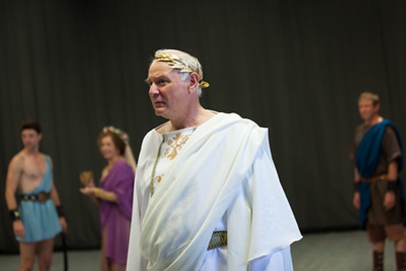 Robert Sicular as Julius Caesar.