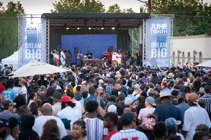 Image: Juneteenth in the summer of 2021.