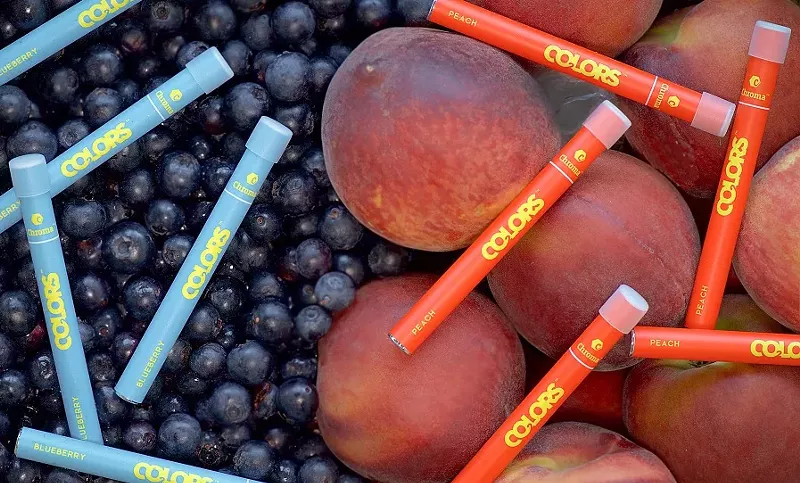 Image: Evolab's first round of fruit flavors include blueberry and peach.