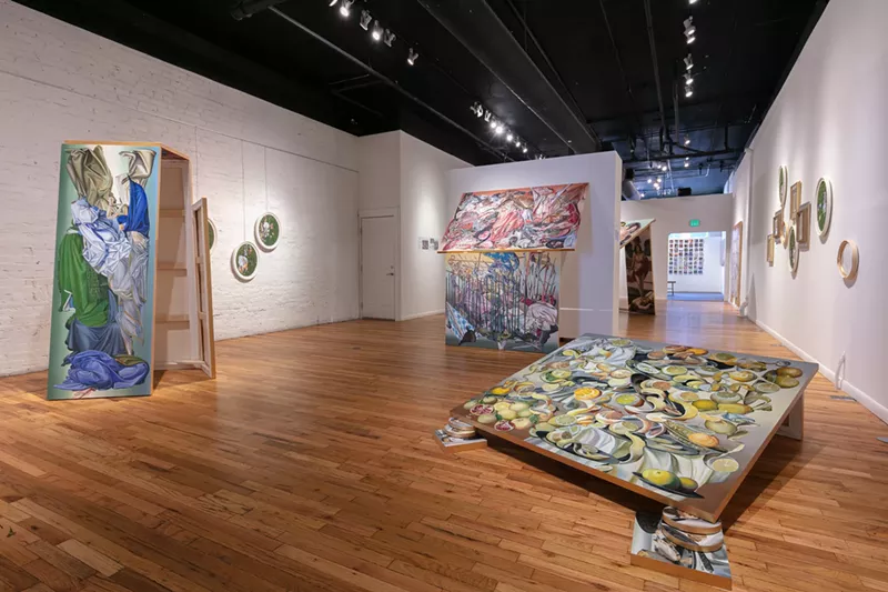 Image: Installation view of Melissa Furness's Oddments.