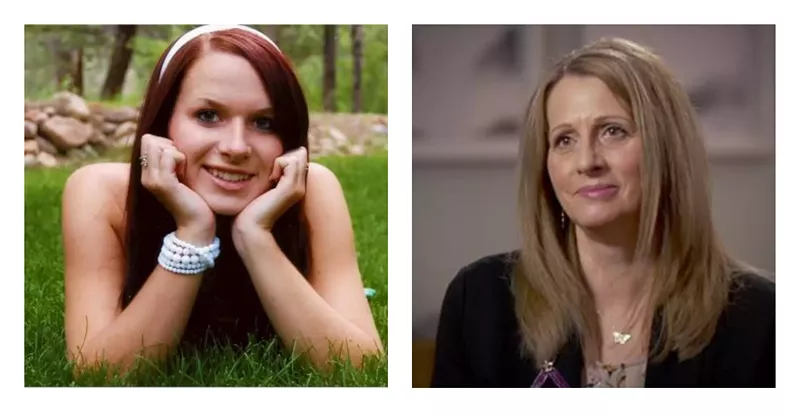 Image: Laura Saxton, right, in an image from tonight's 20/20 special about the Kelsie Schelling case.