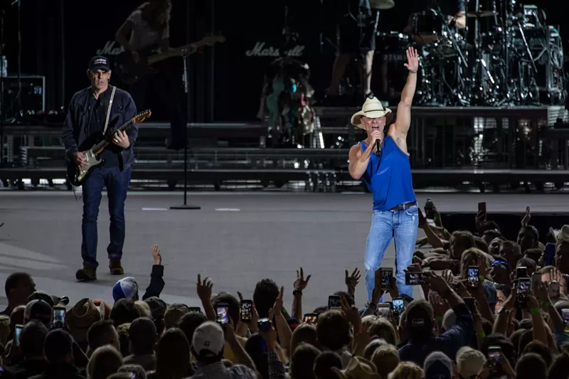 Image: Kenny Chesney performed at Broncos Stadium at Mile High on June 30.