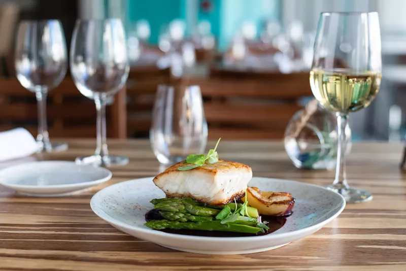 Image: Mila specializes in seafood and Mediterranean flavors.