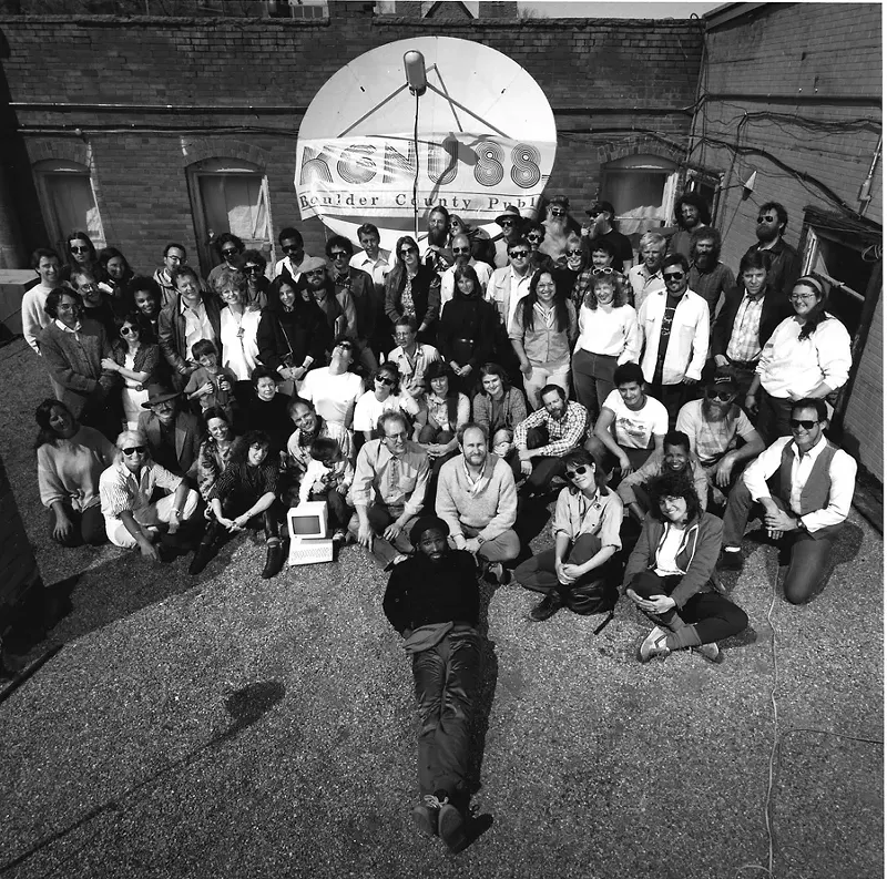 Image: Community radio station KGNU is celebrating its fortieth birthday.