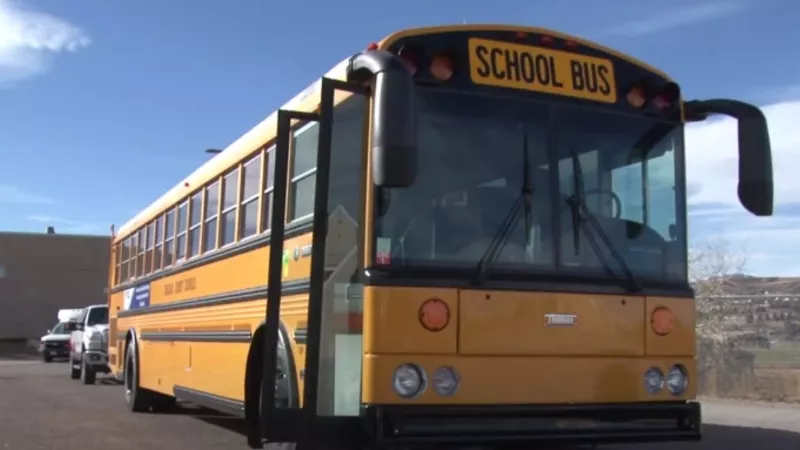 Image: Douglas County Schools has now experienced Colorado's first-ever outbreak associated with a school bus.