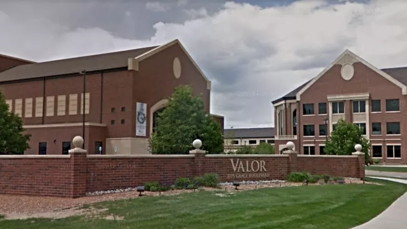 Image: Valor Christian High School in Highlands Ranch has one of the biggest current outbreaks at a K-12 facility.