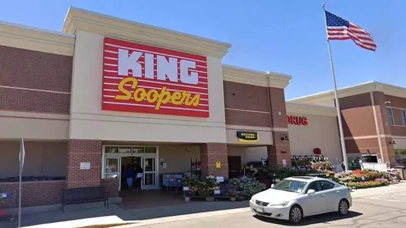 Image: The King Soopers branch at 7984 West Alameda Avenue in Lakewood experienced a COVID-19 outbreak in late spring.