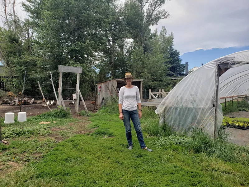 Image: Anne Cure owns and operates Cure Organic Farm in Boulder.