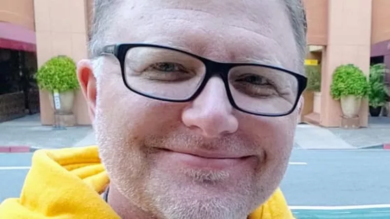 Image: Steffan Tubbs before he contracted COVID-19