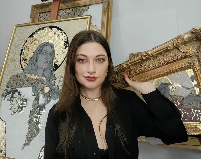 Image: Artist Kodi Delaney has a show opening February 3.