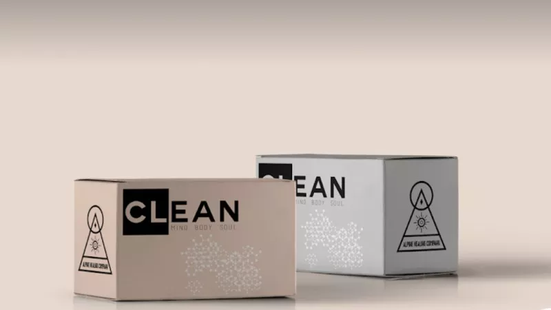 Image: Packaging for products marketed by Clean Kratom Wellness Center.