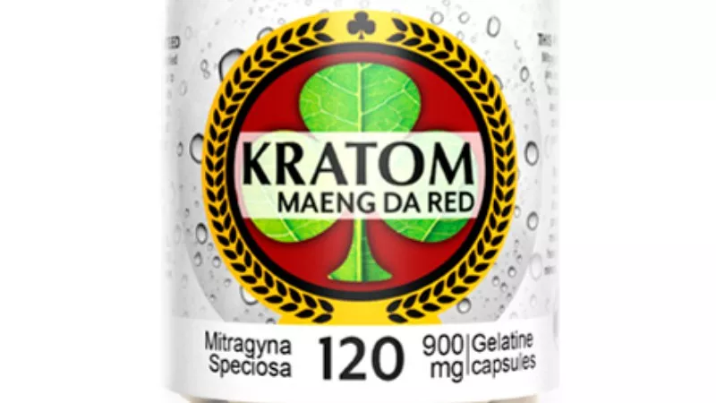 Image: The label on a bottle of Maeng Da Red kratom sold by Club 13.