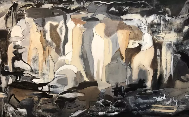Image: Kristina Davies on the Power of Her "Deeply Rooted" Abstract Paintings