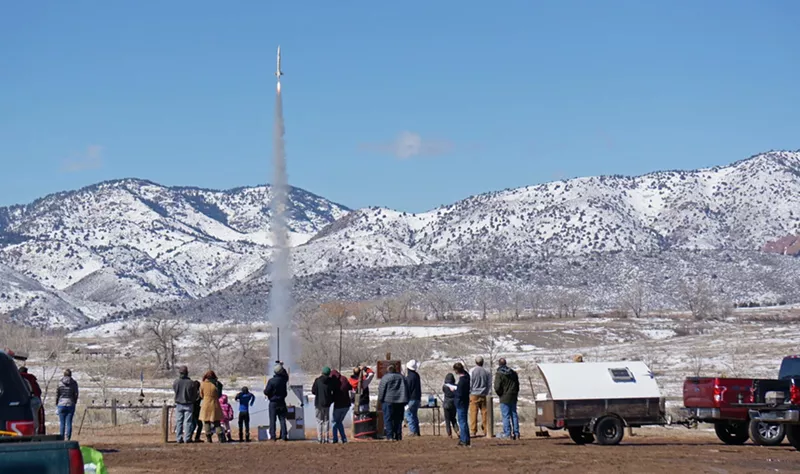 Image: CRASH has been launching rockets in Bear Creek Lake Park for decades.