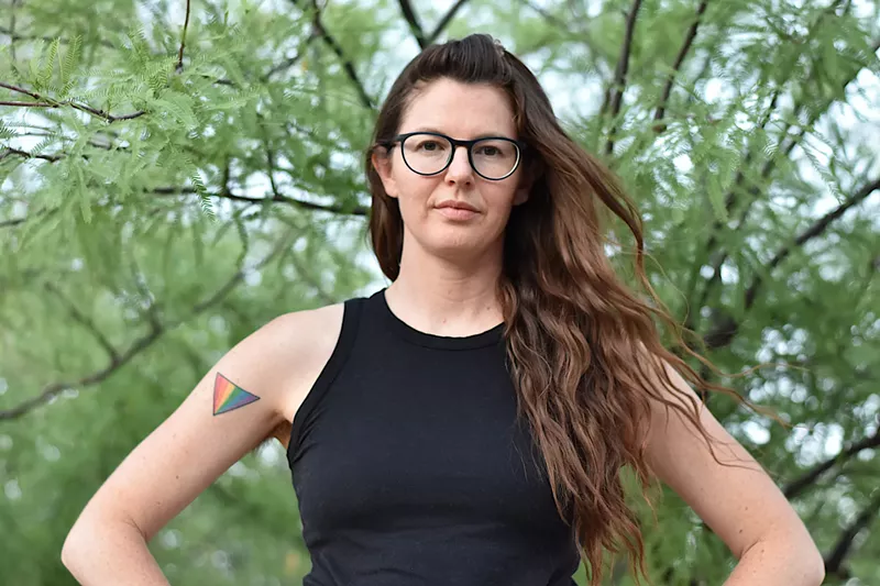 Image: Musician Lara Ruggles, also known as Sharkk Heartt.