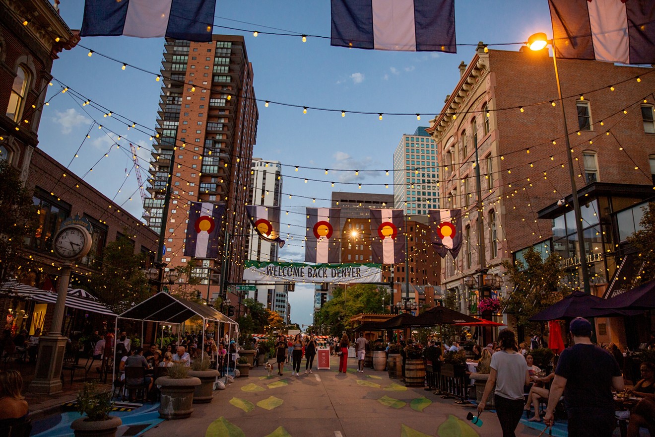 This summer saw Larimer Street closed to traffic, with plenty of outdoor seating to make up for in-house dining restrictions.