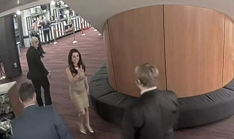 Image: The always classy Lauren Boebert, after giving the finger to an usher.