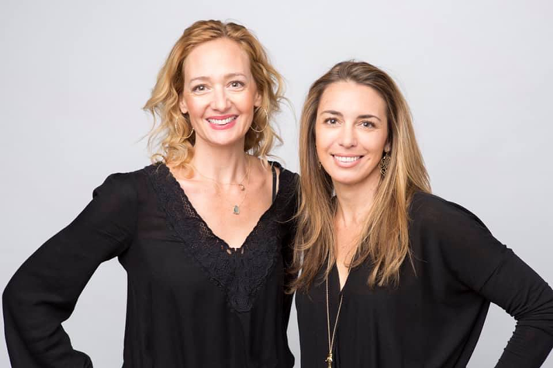 Image: Lisa Richards (left) and Amy Andrle have been working together in the CBD space since 2018.