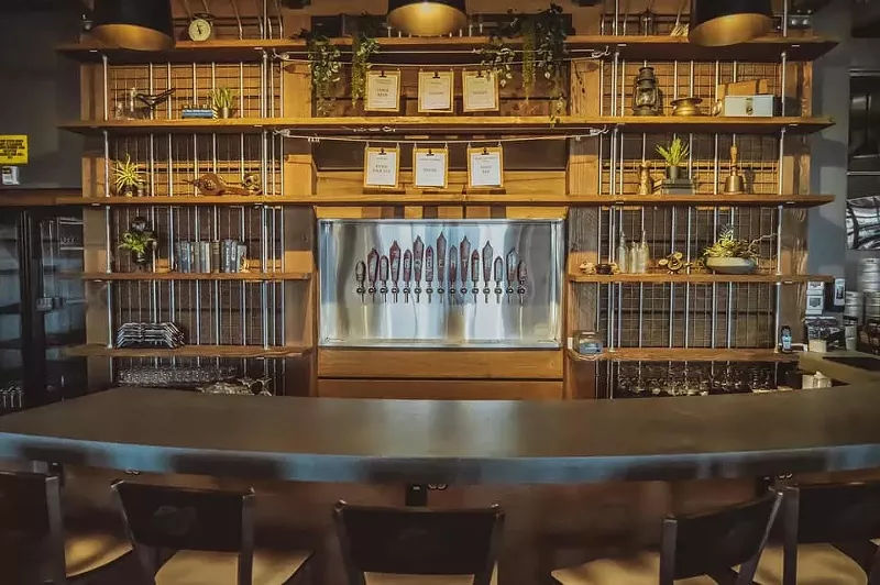 Image: Barquentine Brewing opened Saturday in the Edgewater Market.