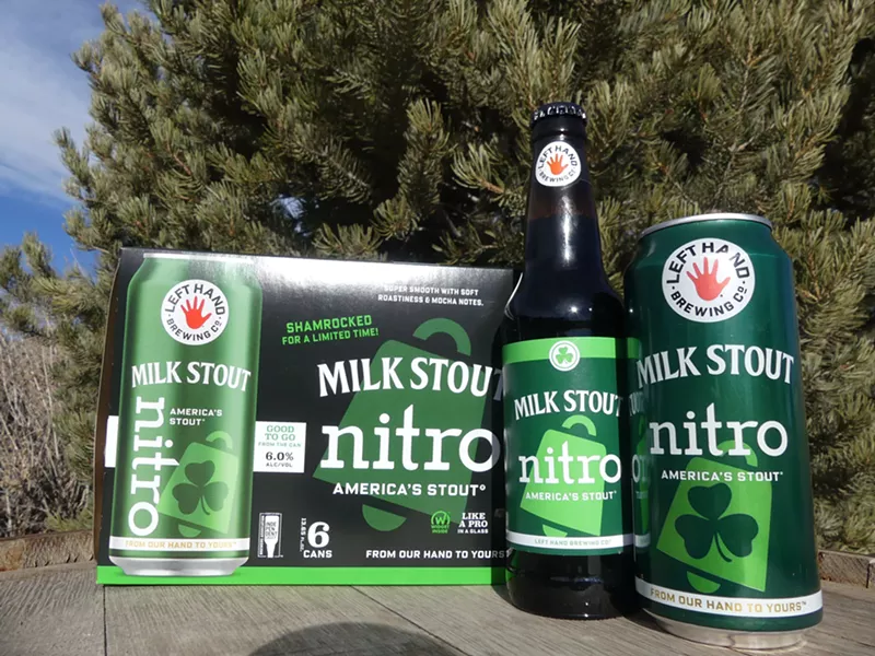 Image: Left Hand Brewing debuts new green cans for 2021.