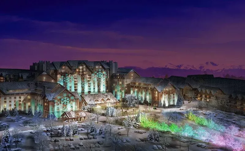 Image: Let There Be LIGHT! Gaylord Rockies Open for Business.